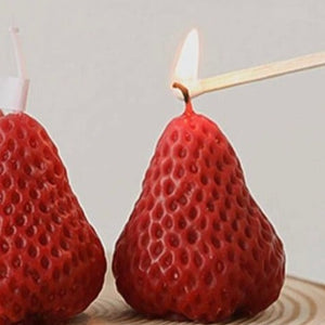 Strawberry Candles